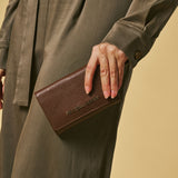 Costanza (brown) - Italian calf leather women’s wallet