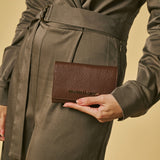 Costanza (brown) - Italian calf leather women’s wallet