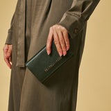 Costanza (green) - Italian calf leather women’s wallet