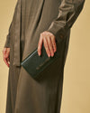 Costanza (green) - Italian calf leather women’s wallet