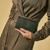 Costanza (green) - Italian calf leather women’s wallet