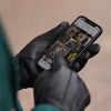 Daniel (black) – Goatskin leather gloves with warm wool lining and touchscreen function