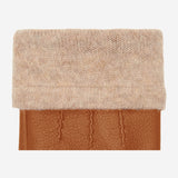 Daniel (cognac) – Goatskin leather gloves with warm wool lining and touchscreen function