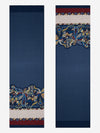 Edoardo (blue) - soft and lightweight Italian scarf from 100% wool - Leather Gloves Online - Luxury Italian Scarf - 3
