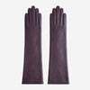 Leonora (dark brown) - Italian "8 button length" cashmere lined leather gloves