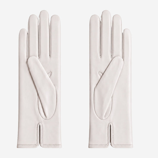 FC04 (rosewater) - Women's Italian cashmere lined leather gloves