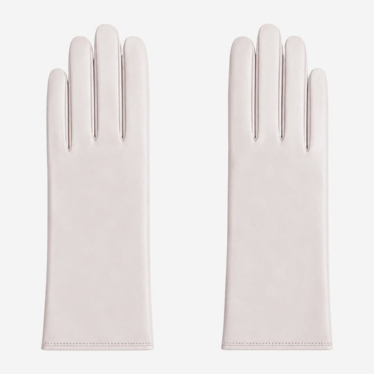 FC04 (rosewater) - Women's Italian cashmere lined leather gloves