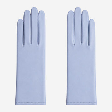 FC04 (sky) - Women's Italian cashmere lined leather gloves