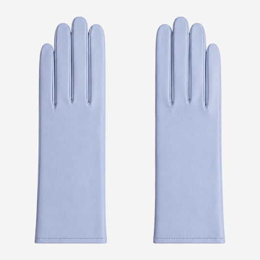 FC04 (sky) - Women's Italian cashmere lined leather gloves