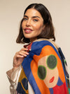 Evelina - soft and lightweight Italian scarf from premium wool - Leather Gloves Online - Luxury Italian Scarf - 8