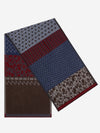 Federico (red/blue) - warm and soft Italian scarf from wool blend
- Leather Gloves Online - Luxury Italian Scarf - 1