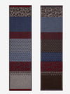 Federico (red/blue) - warm and soft Italian scarf from wool blend
- Leather Gloves Online - Luxury Italian Scarf - 3