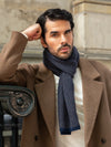 Riccardo (blue & brown) - 100% cashmere scarf with pattern
- Leather Gloves Online - Luxury Italian Scarf - 10