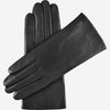 Isabella (black) - Italian lambskin leather gloves with cashmere lining - Leather Gloves Online - Luxury Leather Gloves - 1