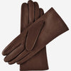 Isabella (brown) - Italian lambskin leather gloves with cashmere lining - Leather Gloves Online - Luxury Leather Gloves - 2
