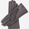 Isabella (dark grey) - Italian lambskin leather gloves with cashmere lining