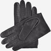 Leonardo (black) - Italian driving gloves made of American deerskin leather - Leather Gloves Online - Luxury Leather Gloves - 2