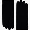 Luciano (black) - Handmade Italian knitted wool gloves with luxurious cashmere lining - Leather Gloves Online - Luxury Wool Gloves - 1