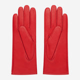 MM5020 (red/white) – Italian lambskin cashmere-lined leather gloves