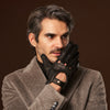 Marcello (black) – Luxurious Italian peccary driving gloves - Leather Gloves Online - Luxury Leather Gloves - 6
