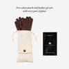 Stella (black) – Sheepskin leather gloves with ultra-warm fleece lining & touchscreen functionality