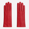 P2666 (red) - Women’s unlined Italian lambskin leather dress gloves