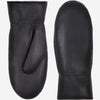 Paris (black) – Sheepskin leather mittens with lambswool lining and touchscreen feature