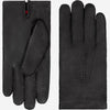 Antonio (black) – Luxurious Italian peccary leather gloves with cashmere lining - Leather Gloves Online - Luxury Leather Gloves - 1