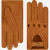 Marcello (brown) – Luxurious Italian peccary driving gloves - Leather Gloves Online - Luxury Leather Gloves - 1