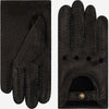 Marcello (black) – Luxurious Italian peccary driving gloves - Leather Gloves Online - Luxury Leather Gloves - 1