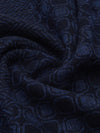 Bruno (blue) - warm and soft Italian scarf from wool blend - Leather Gloves Online - Luxury Silk Scarf - 4