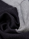 Romeo (blue/grey) - warm and soft scarf from 100% wool - Leather Gloves Online - Luxury Italian Scarf - 3
