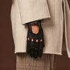 Raffaella (black) – Luxurious Italian peccary driving gloves  - Leather Gloves Online - Luxury Leather Gloves - 4