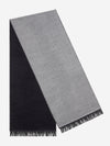 Romeo (blue/grey) - warm and soft scarf from 100% wool - Leather Gloves Online - Luxury Italian Scarf - 1
