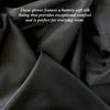 Sofia (black) - Italian lambskin leather gloves with silk lining