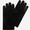 Silvia (black) - suede leather gloves with luxurious cashmere lining - Leather Gloves Online - Luxury Leather Gloves - 2