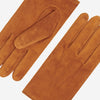 Silvia (cognac) - suede leather gloves with luxurious cashmere lining - Leather Gloves Online - Luxury Leather Gloves - 3