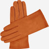 Sofia (cognac) - Italian lambskin leather gloves with silk lining - Leather Gloves Online - Luxury Leather Gloves - 1
