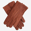 CA0393 (cork) - Men's Italian Cashmere Lined Peccary Gloves - Leather Gloves Online - Luxury Leather Gloves - 1