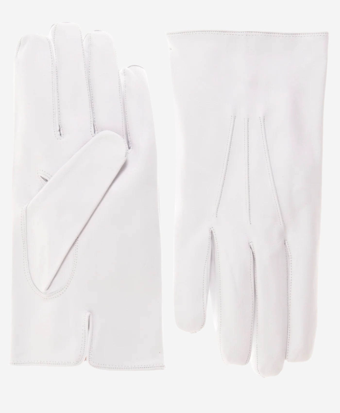 CA3201 (undyed) - Men's Undyed Unlined Lambskin Leather Gloves - Leather Gloves Online - Luxury Leather Gloves - 2