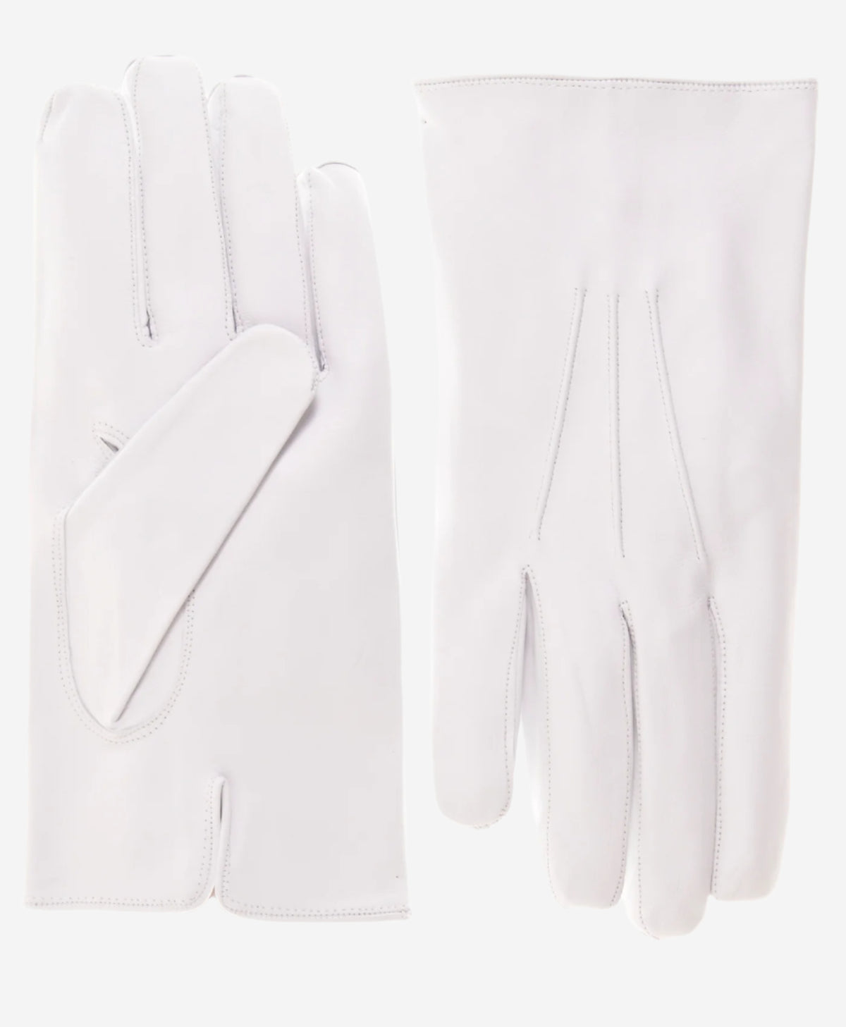 CA3201 (undyed) - Men's Undyed Unlined Lambskin Leather Gloves - Leather Gloves Online - Luxury Leather Gloves - 2