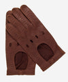 CA3335 (cork) - Handsewn Italian Peccary Men's Driving Gloves - Leather Gloves Online - Luxury Leather Gloves - 1