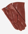 CA3630 (brown) - Men’s Italian lambskin winter driving gloves lined in cashmere
