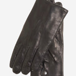 CA3630 (black) - Men's Italian Winter Lambskin Driving Gloves Lined in Cashmere - Leather Gloves Online - Luxury Leather Gloves - 1