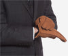 CA3633 (cork) - Handsewn Italian Carpincho Men's Rabbit Fur Lined Dress Gloves - Leather Gloves Online - Luxury Leather Gloves - 7