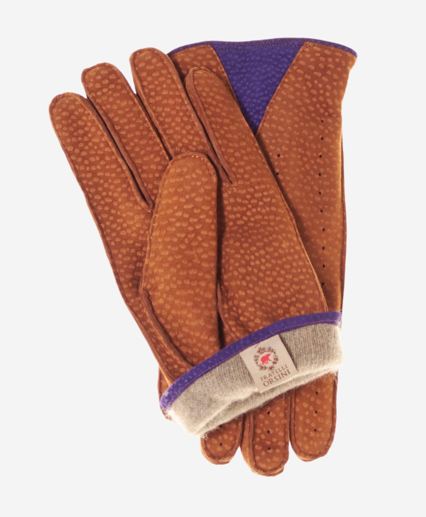 CA3646 (cork) - Men's Italian Carpincho Men's Cashmere Lined Dress Gloves - Leather Gloves Online - Luxury Leather Gloves - 2