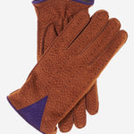 CA3646 (cork) - Men's Italian Carpincho Men's Cashmere Lined Dress Gloves - Leather Gloves Online - Luxury Leather Gloves - 1