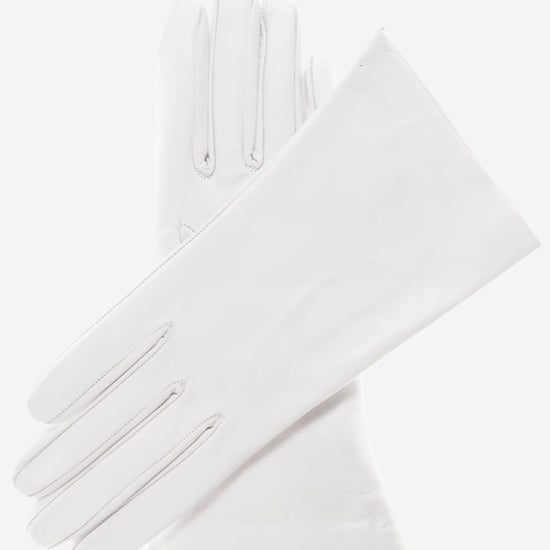 CA4201 (undyed) - Women's Undyed Unlined Lambskin Leather Gloves - Leather Gloves Online - Luxury Leather Gloves - 1