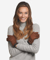 CA4384 (cork) – Women’s Italian peccary gloves with cashmere lining