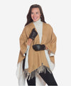 CA4661 (black) - Women's Handsewn Cashmere Lined Deerskin Gloves with Distinctive Strap and Buckle - Leather Gloves Online - Luxury Leather Gloves - 3